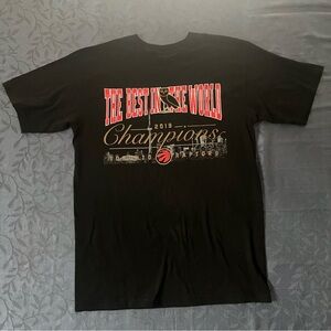 OVO Toronto Raptors Best in the World 2019 Champions Drake T Shirt Mens Small